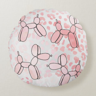 Ballon Dog Rundes Kissen