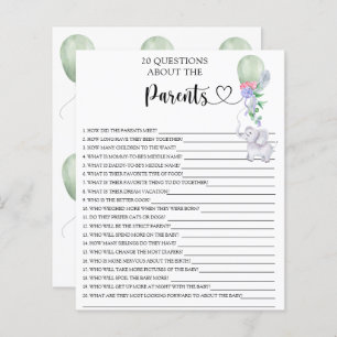 Ballon & Elephant Spiele über die Eltern