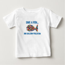BALLON-FISCH-T - SHIRT FÜR BABY ODER KLEINKIND