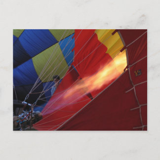 Ballon Flame - Hot Air Ballon Festival Postkarte