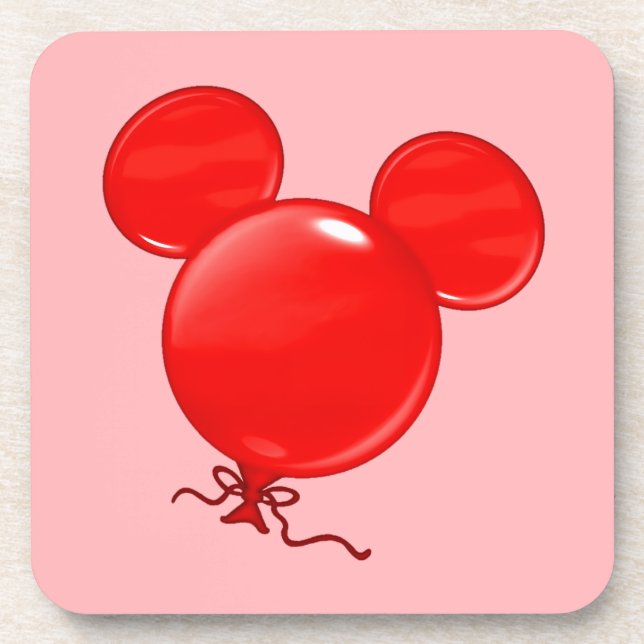 Ballon-Getränkeuntersetzer Getränkeuntersetzer (Vorderseite)