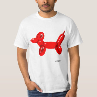 Ballon-Hundeer-weiß T - Shirt