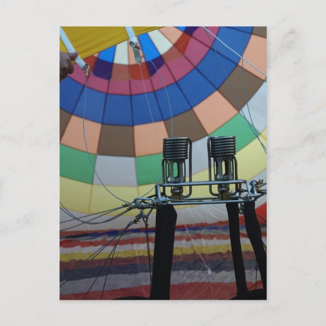 Ballon-Modell Ballon-4 Postkarte (Vorderseite)