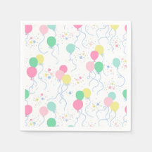 Ballon Party Cocktail Napkins