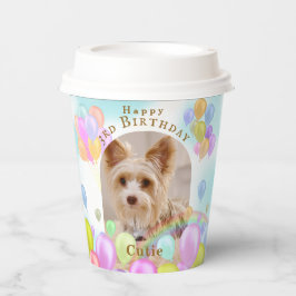 Ballon Pet Dog Pappbecher