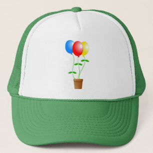 Ballon-Pflanze Truckerkappe
