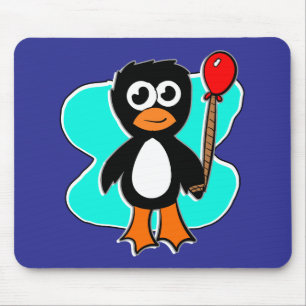 Ballon Pinguin Mousepad
