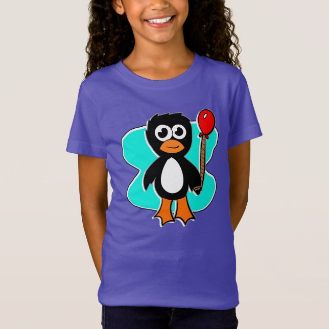 Ballon Pinguin T-Shirt (Vorderseite)