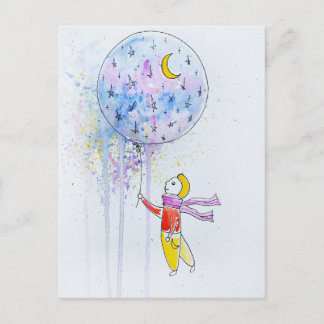 Ballon Postkarte