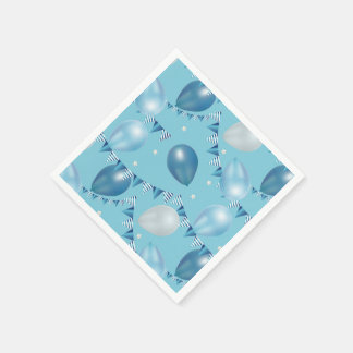 Ballon, Star & Garland Tischdekoration Serviette