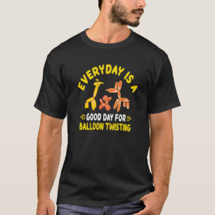 Ballon Twisting Balloon Modeling Bending Balloo T-Shirt