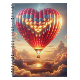 Ballon Voll Liebe Notizblock