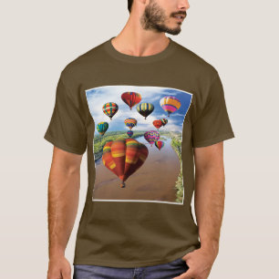 Ballone über Rio Grand T-Shirt