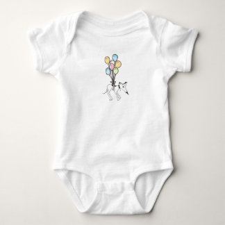 Ballonfahrt Baby Strampler