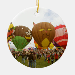 BallonFest Keramikornament