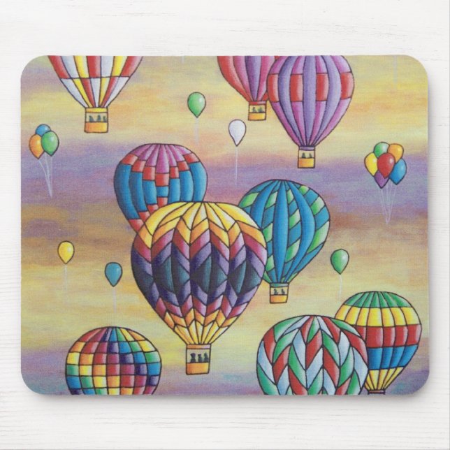 Ballonflug Mousepad (Vorne)