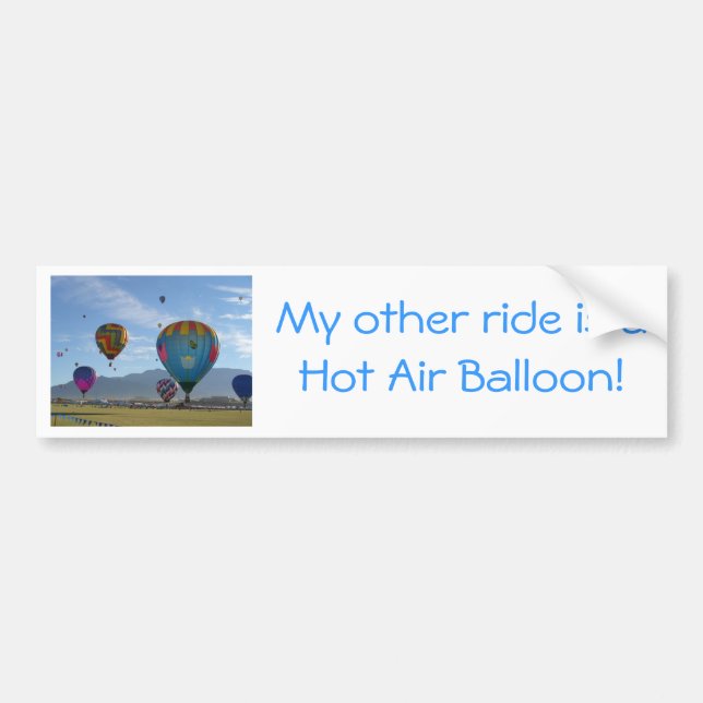 Ballongruppe Autoaufkleber (Vorne)