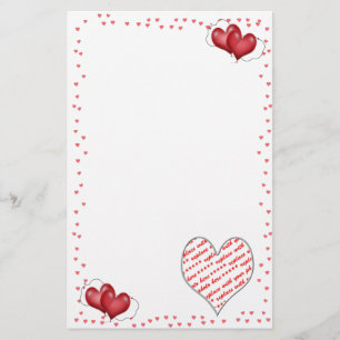 Ballonhörer mit Foto-Rahmen Briefpapier