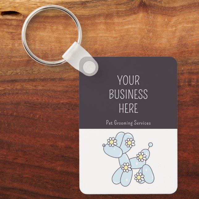 Ballonhundemerke Schlüsselanhänger (Vorderseite)