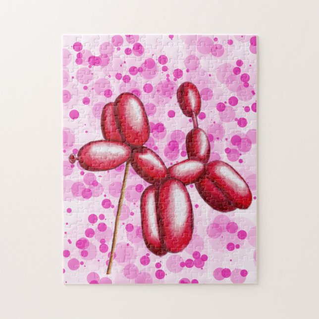 Ballonhundspott Puzzle (Vertikal)