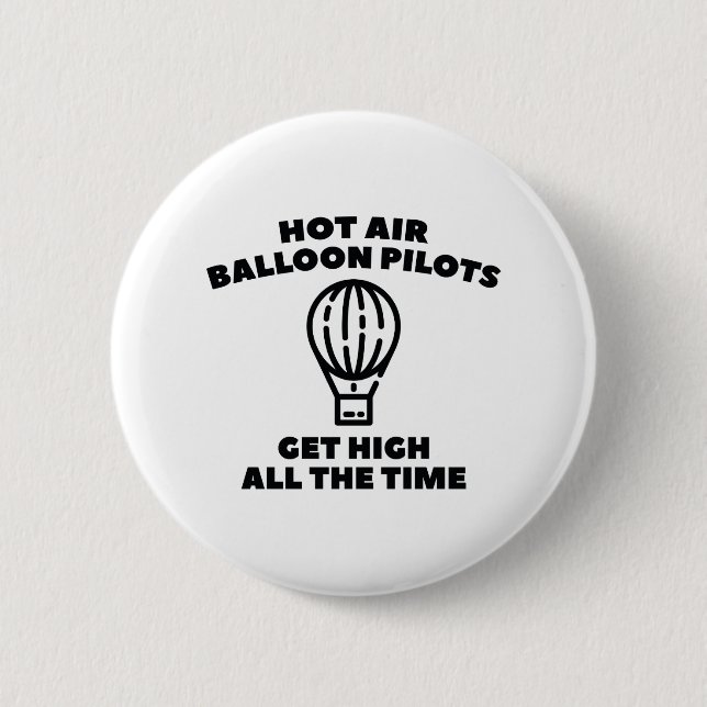 Ballonpiloten Button (Vorderseite)