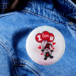 Ballons der Liebe: Ich Liebe, du Button