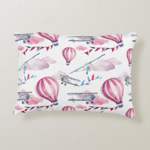Ballons & Doppeldecker Dekokissen