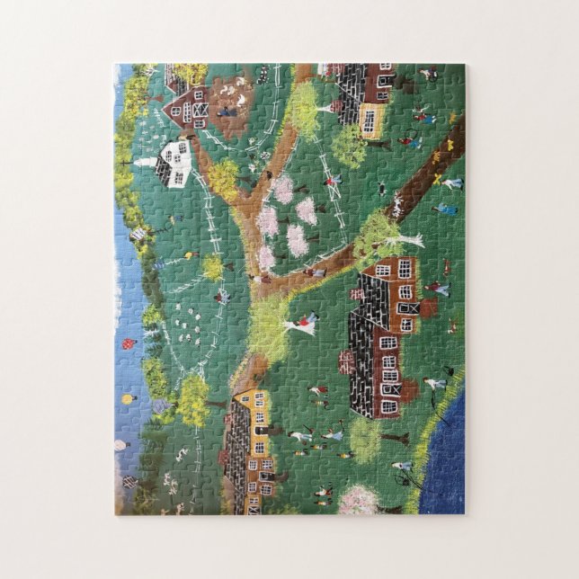 Ballons und Drachen waren alle da Puzzle (Vertikal)