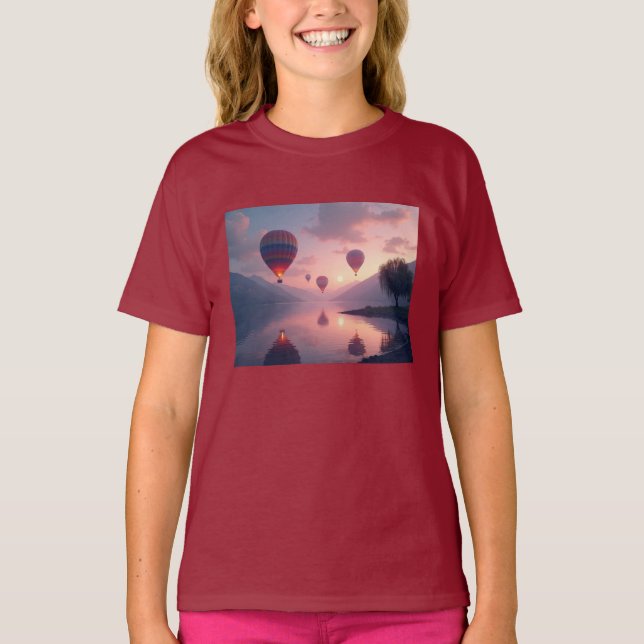 Balloon Adventure Dreams T-Shirt (Vorderseite)