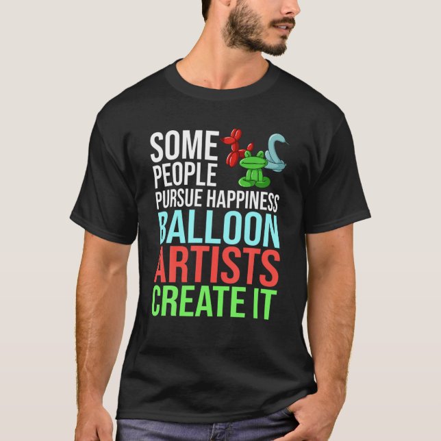 Balloon Animal Artist Twister Twister T-Shirt (Vorderseite)