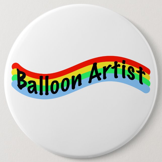 Balloon Artist: Wavy Design Button (Vorderseite)