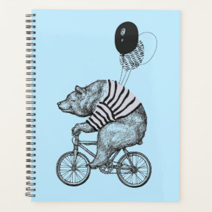 Balloon Bicycle Bear Planer