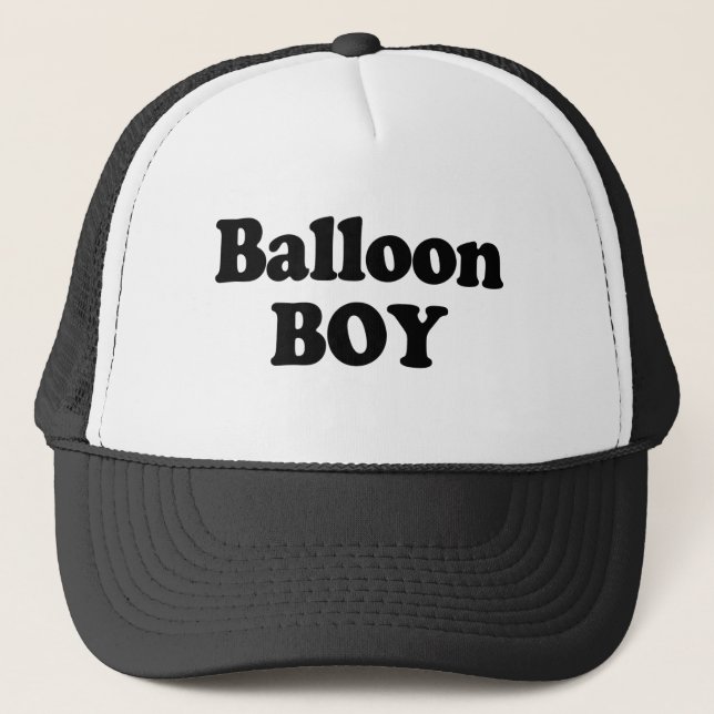 Balloon Boy Instant Costume Truckerkappe (Vorderseite)