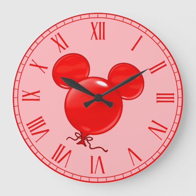 Balloon Clock Große Wanduhr (Vorderseite)