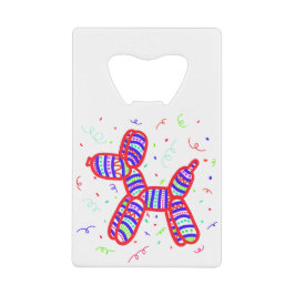 Balloon Dog Party Geldbeutel Flaschenöffner