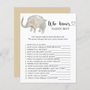 Balloon Elephant - Wer kennt DADDY bestes Spiel