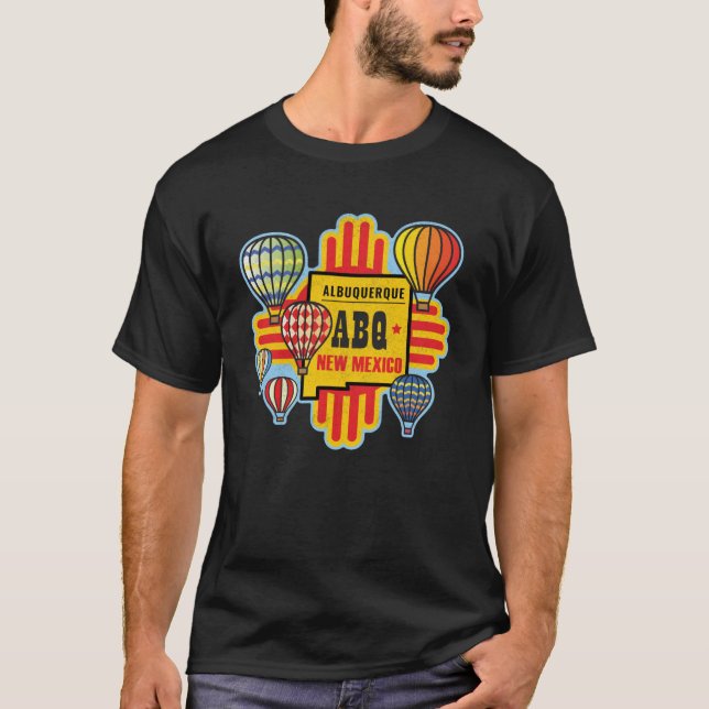 Balloon Fest Hot Air Balloons Albuquerque New M T-Shirt (Vorderseite)