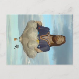 Balloon Fiesta Albuquerque Jesus Der Herr Postkarte