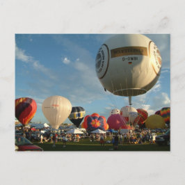 Balloon Fiesta Gas Postkarte