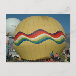 Balloon Fiesta Gas Postkarte