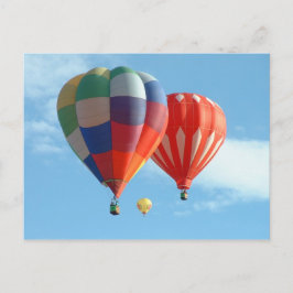 Balloon fiesta postkarte