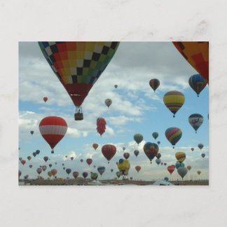 Balloon fiesta postkarte