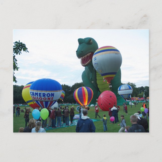 Balloon fiesta postkarte (Vorderseite)