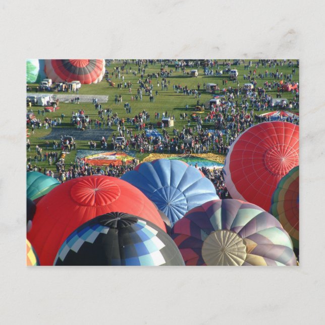 Balloon fiesta postkarte (Vorderseite)