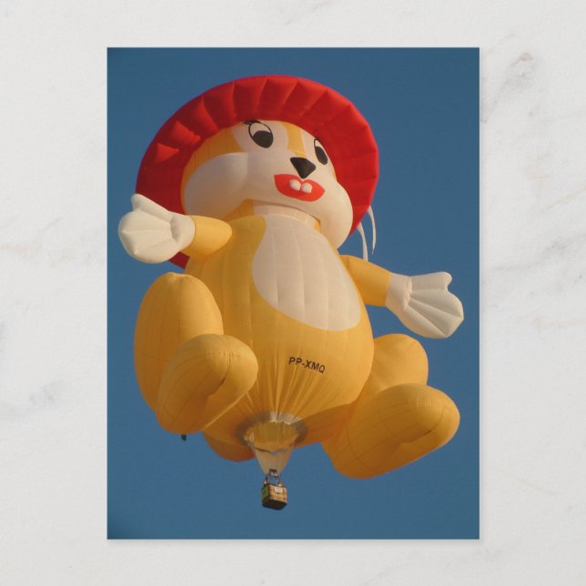 Balloon Fiesta Postkarte (Vorderseite)