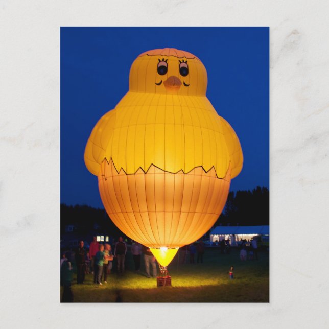 Balloon fiesta postkarte (Vorderseite)