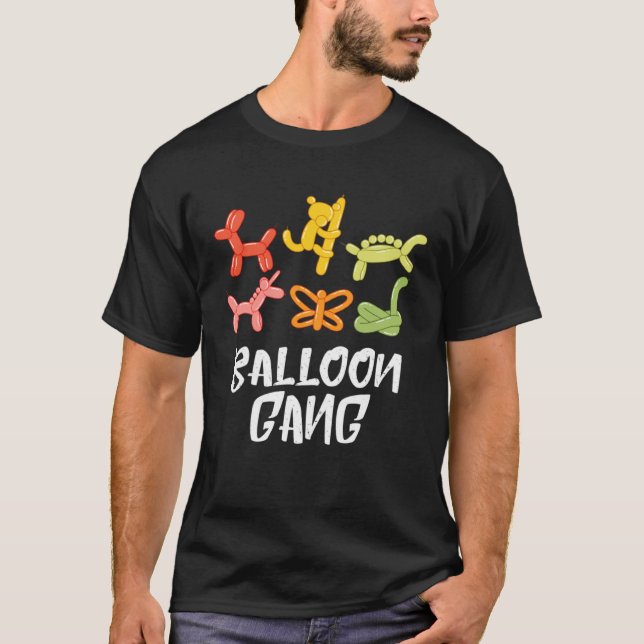 Balloon Gang Balloon Animal Balloon Party Balloon  T-Shirt (Vorderseite)