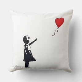 Balloon Girl  Kissen