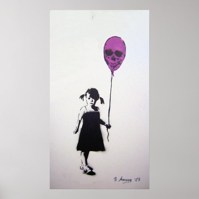 Balloon Girl Poster (Vorne)