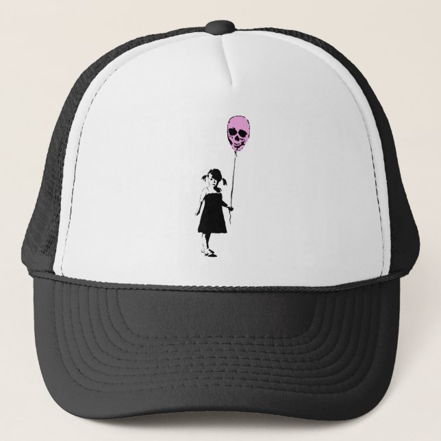 Balloon Girl Truckerkappe (Vorderseite)